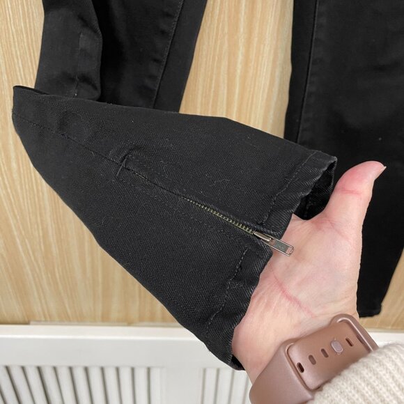 Ralph Lauren Black Pants Size 6 Petite - Picture 5 of 6